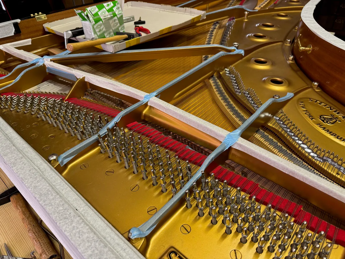 Revisie van de Steinway & Sons concertvleugel – Schouwburg Concertzaal Tilburg